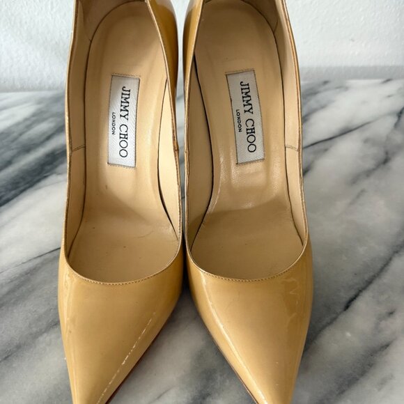 Jimmy Choo Anouk 120mm heels size 38 EUC - Picture 3 of 14
